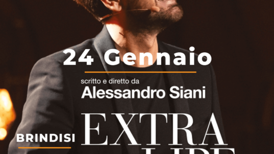 Alessandro Siani Extra Libertà Live Tour - Brindisi - Nuovo Teatro Verdi